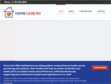 Tablet Screenshot of homehealthcarern.com
